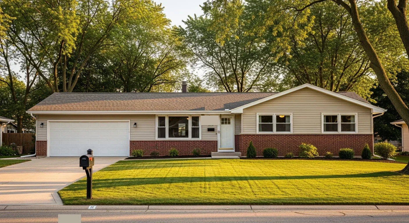 Conceptual exterior improvement rendering for 17710 Harvard Ln