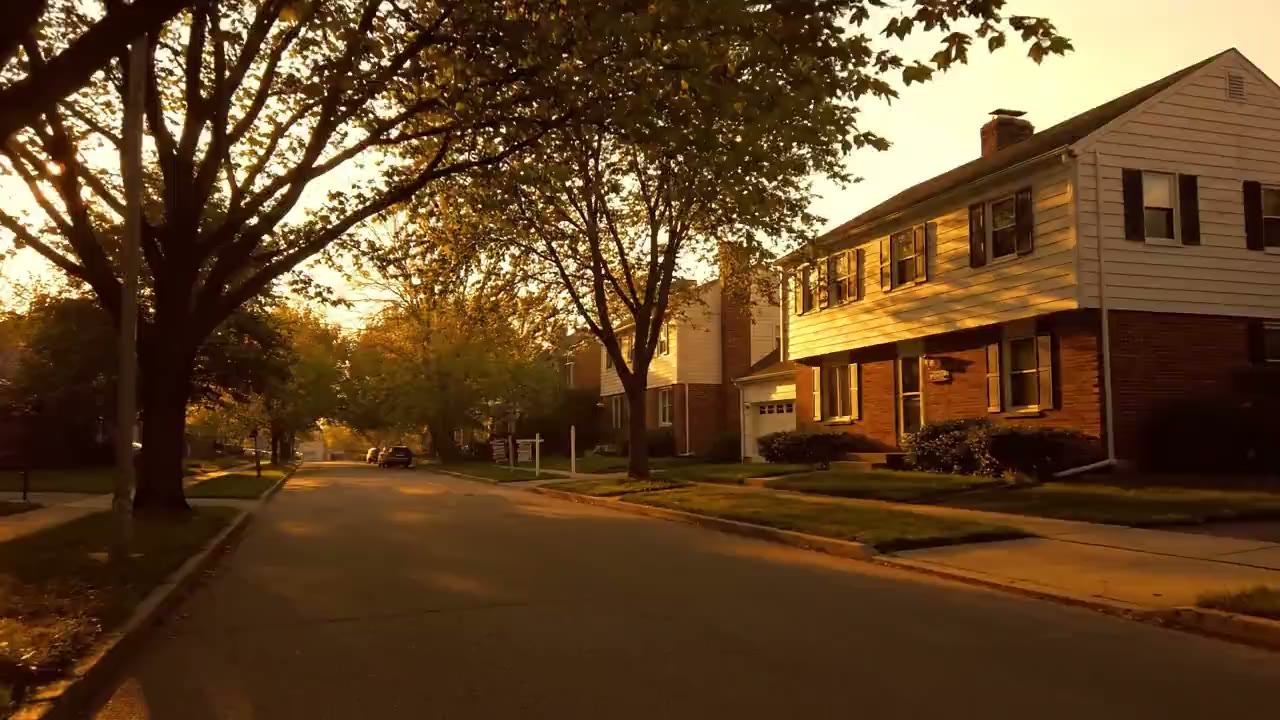Chicago property at golden hour representing a successful FSBO home sale