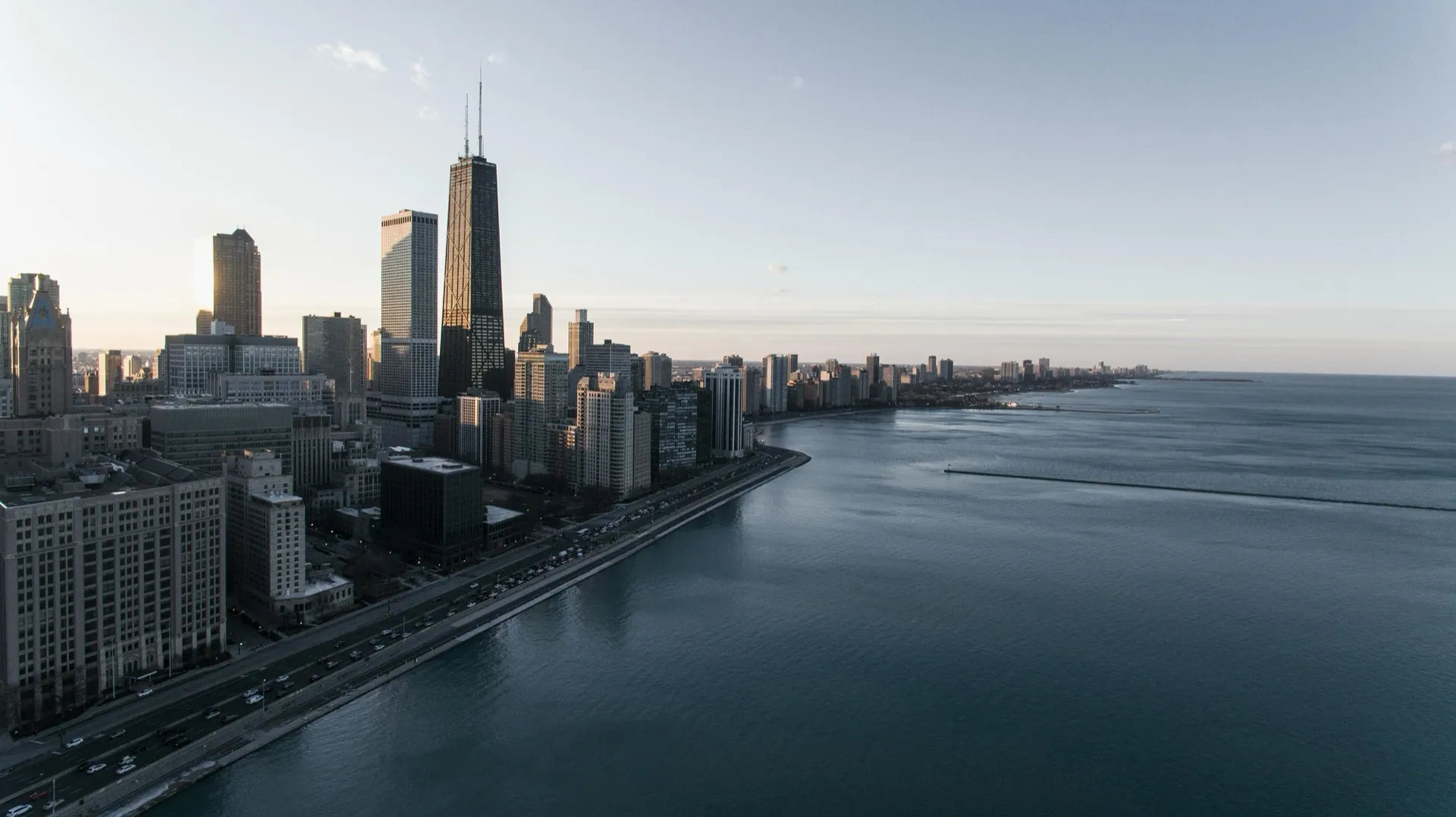 The Chicago skyline, illustrative